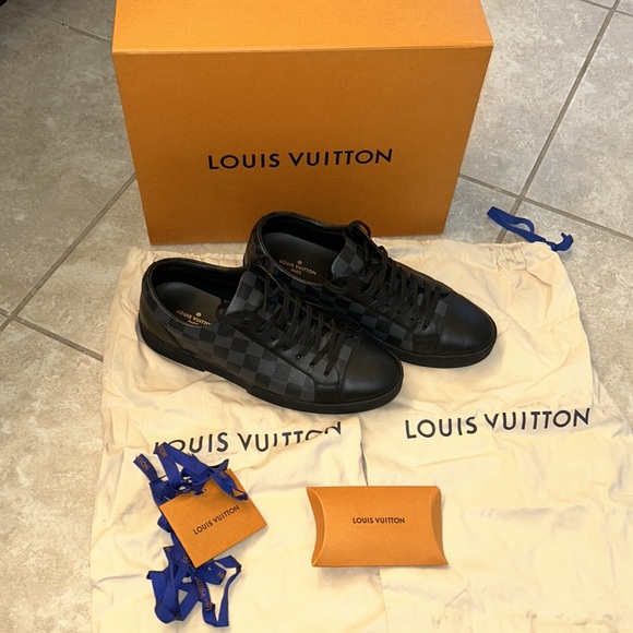 100% authentic Louis Vuitton men’s Sneaker shoe MS0221 with box and extra laces - Picture 3 of 11